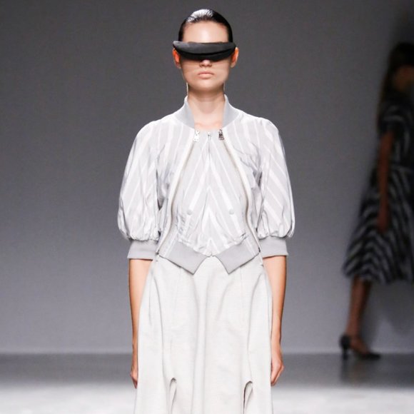 ANREALAGE Reflective bomber SS16 sz 38 - Picture 4 of 4